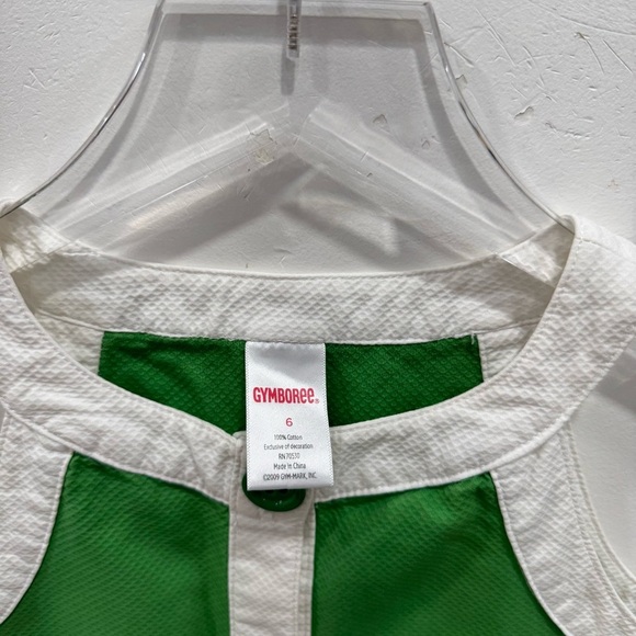 Gymboree Vintage Daisy Print Dress Button Front Green Size 6 Cotton - Picture 5 of 6